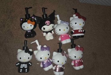 Hello Kitty soap dispensers