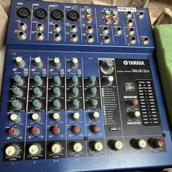 Mixing Board, Yamaha, MG8 / 2 FX