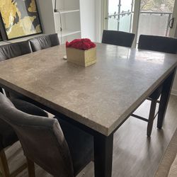 Stone Dining Table Seats 6