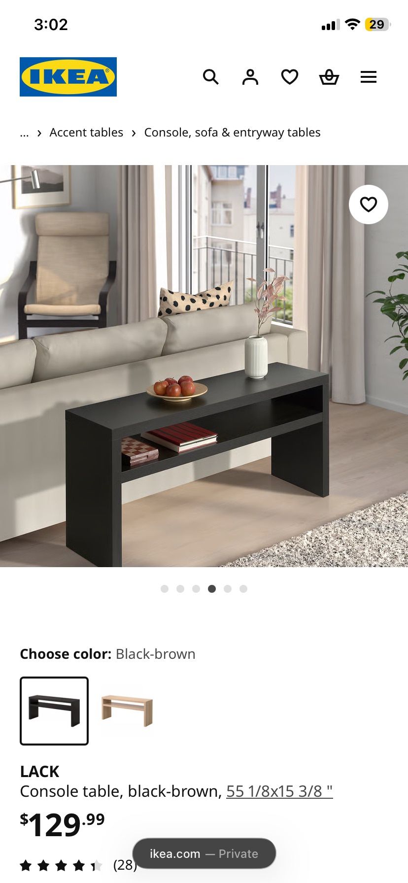 IKEA Console Table (taking Offers) 