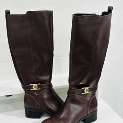 Botas Color Café Oscuro 