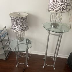 Glass Side Tables