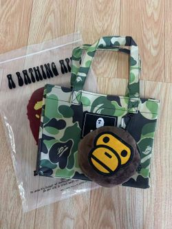 Bundle 2 A bathing ape bape baby milo tote shoulder bag