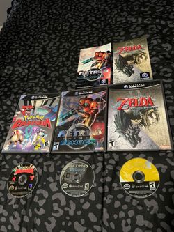 GameCube video games Zelda Metroid prime Pokemon Colosseum does not have manual $280 firm no less read ad