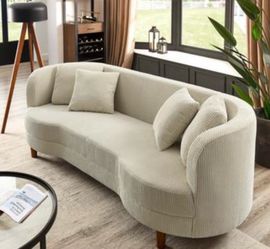 Cream couches