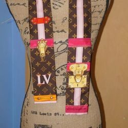 AUTHENTIC LOUIS VUITTON BANDEAU SCARF MONOGRAM ! 