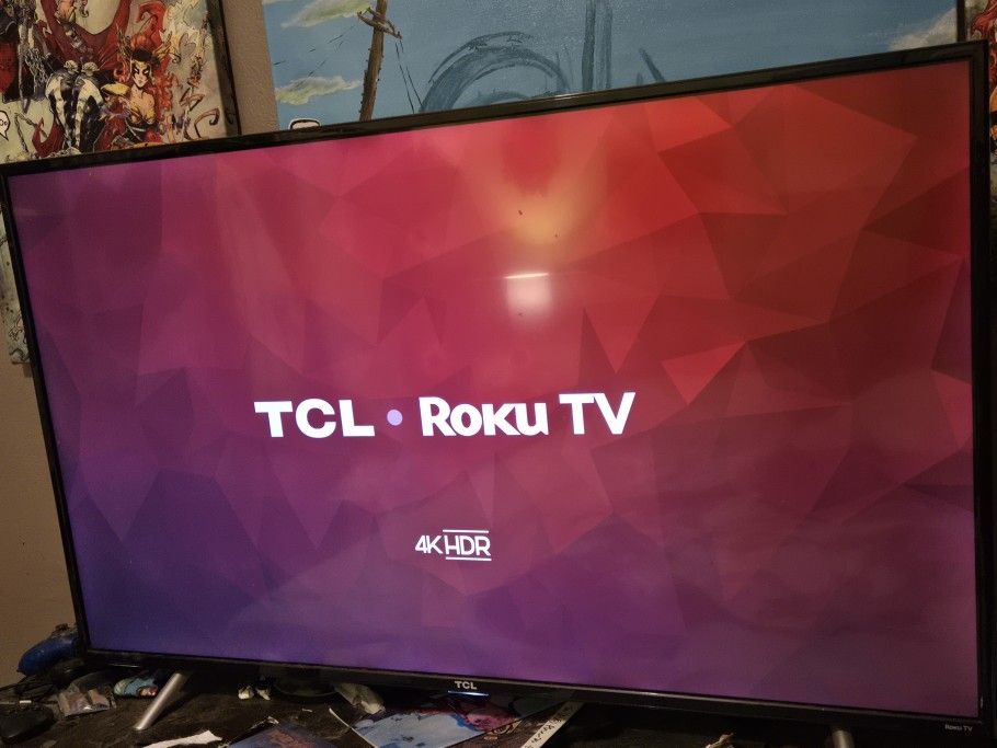 55" 4k 120hz TCL Roku Tv