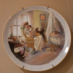 3 BEAUTIFUL NEW MOTHER BABY WALL PLATES