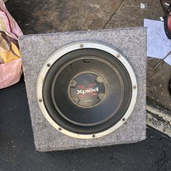 Sony Xplod 12-inch subwoofer