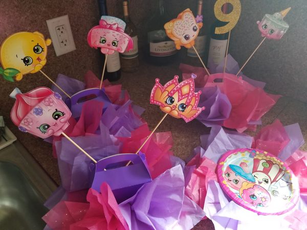Shopkins Party Decorations For Sale In Miami Gardens Fl Offerup