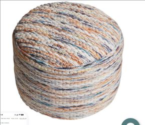 2 World Market Poufs (Ottomans, extra seating