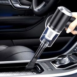 Portable Car Vacuum Cleaner – Rechargeable Handheld Mini Vacuum