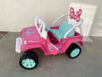 Power Wheels Minnie Mouse Jeep