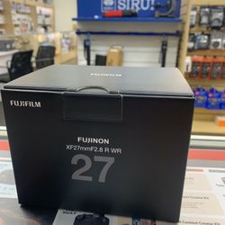 Fuji 27mm 2.8 WR