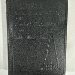 Audels Mathematics and Calculations for Mechanics 