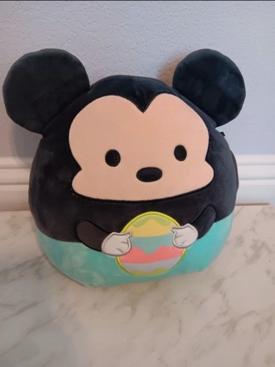 Squishmallows Disney Mickey Mouse Easter Plush