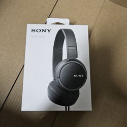 Sony ZX Series Wired On-Ear Headphones, Black MDR-ZX110