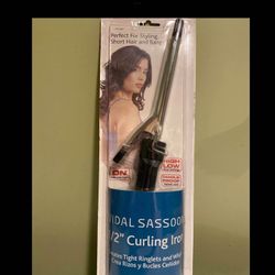 Vida Sassoon 1/2” Curling Iron 