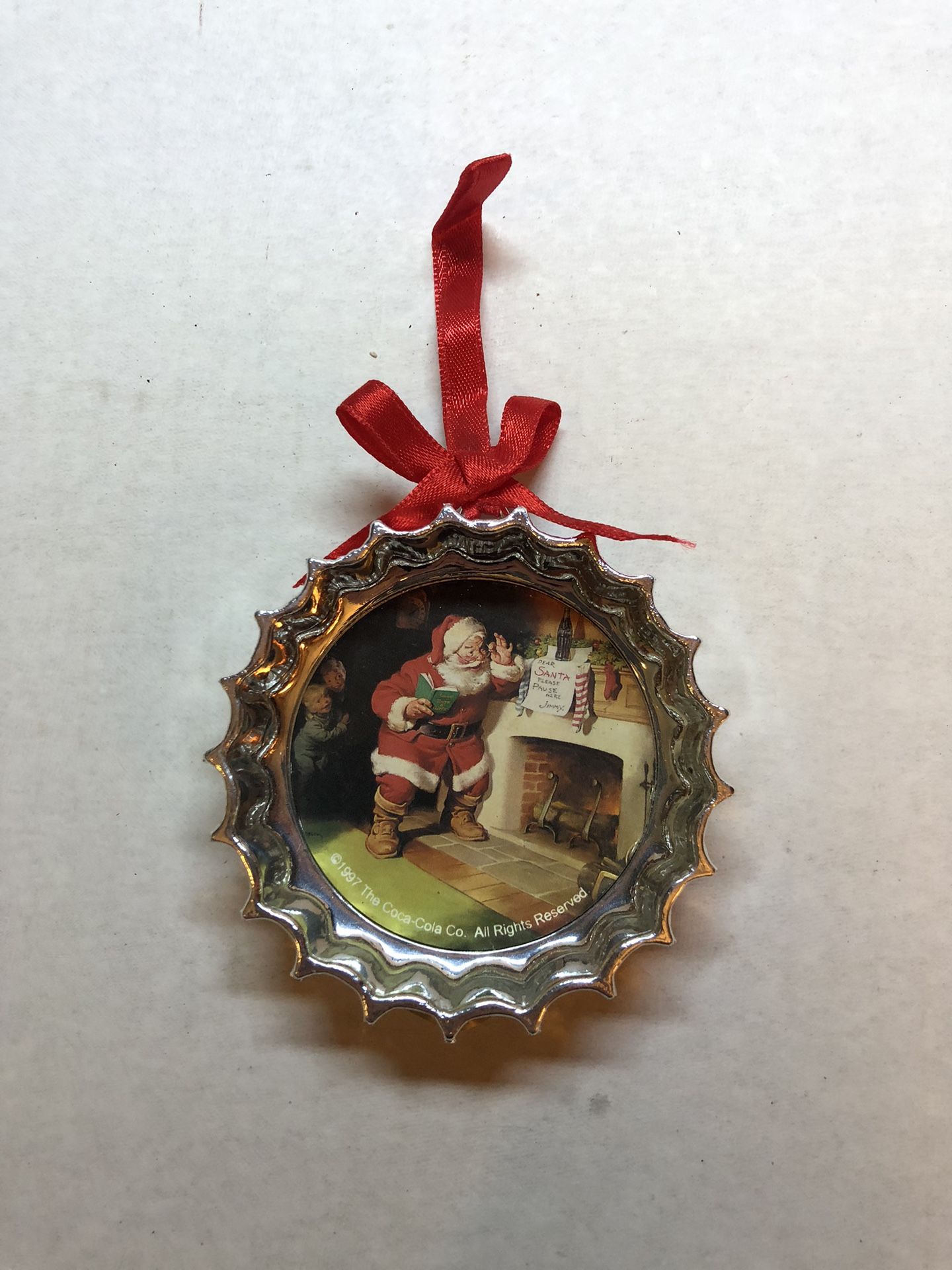 Coca Cola Cap Ornament