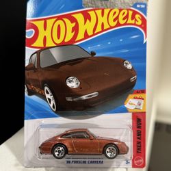 2026 Hot Wheels 96 Brown Porsche Carrera Then & Now