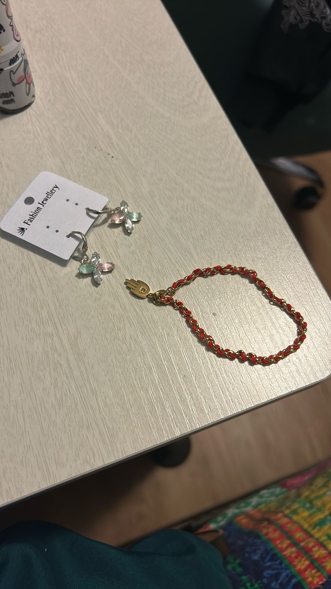 Earrings And Bracelet