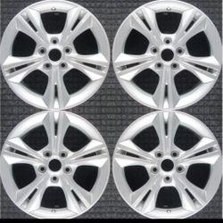 Set 2011 2012 2013 2014 Ford Focus OEM Factory CV6Z1007D 16 OE Wheels Rims 3878