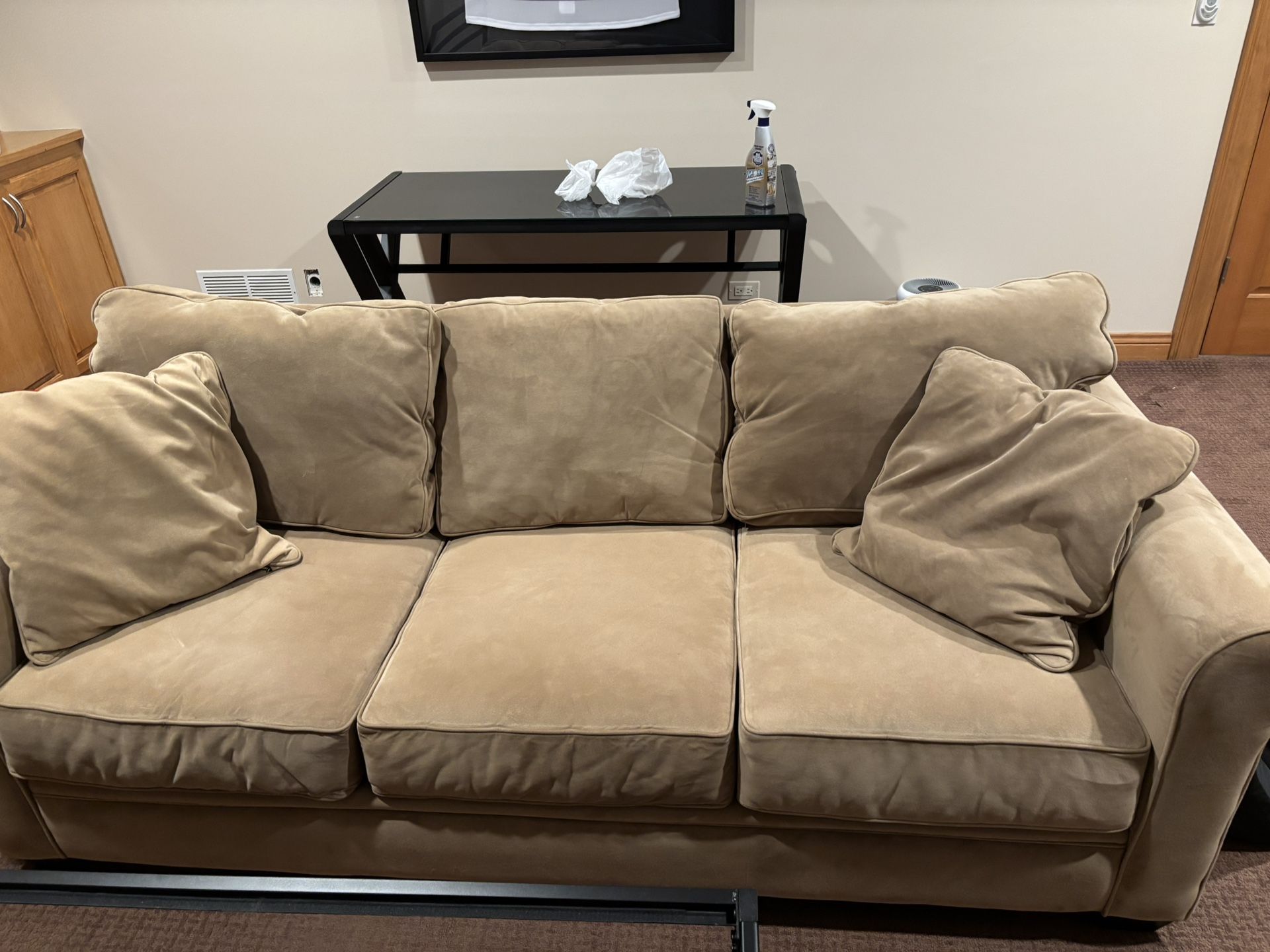 Soft Suede Material Couch