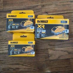DeWalt 20v Batteries