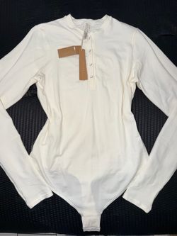 NEW SKIMS cotton bodysuit size L