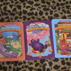 McDonald's Set Of 3 McDonaldland Tins