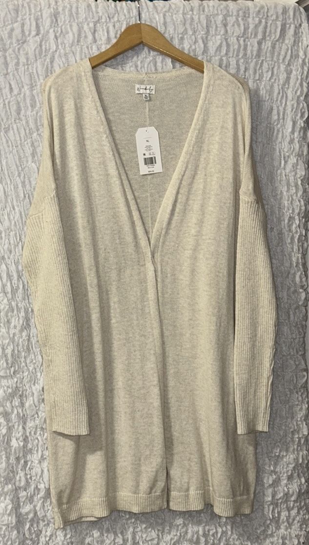 NWT Wonderly 100% Cotton Sweater, Size:XL