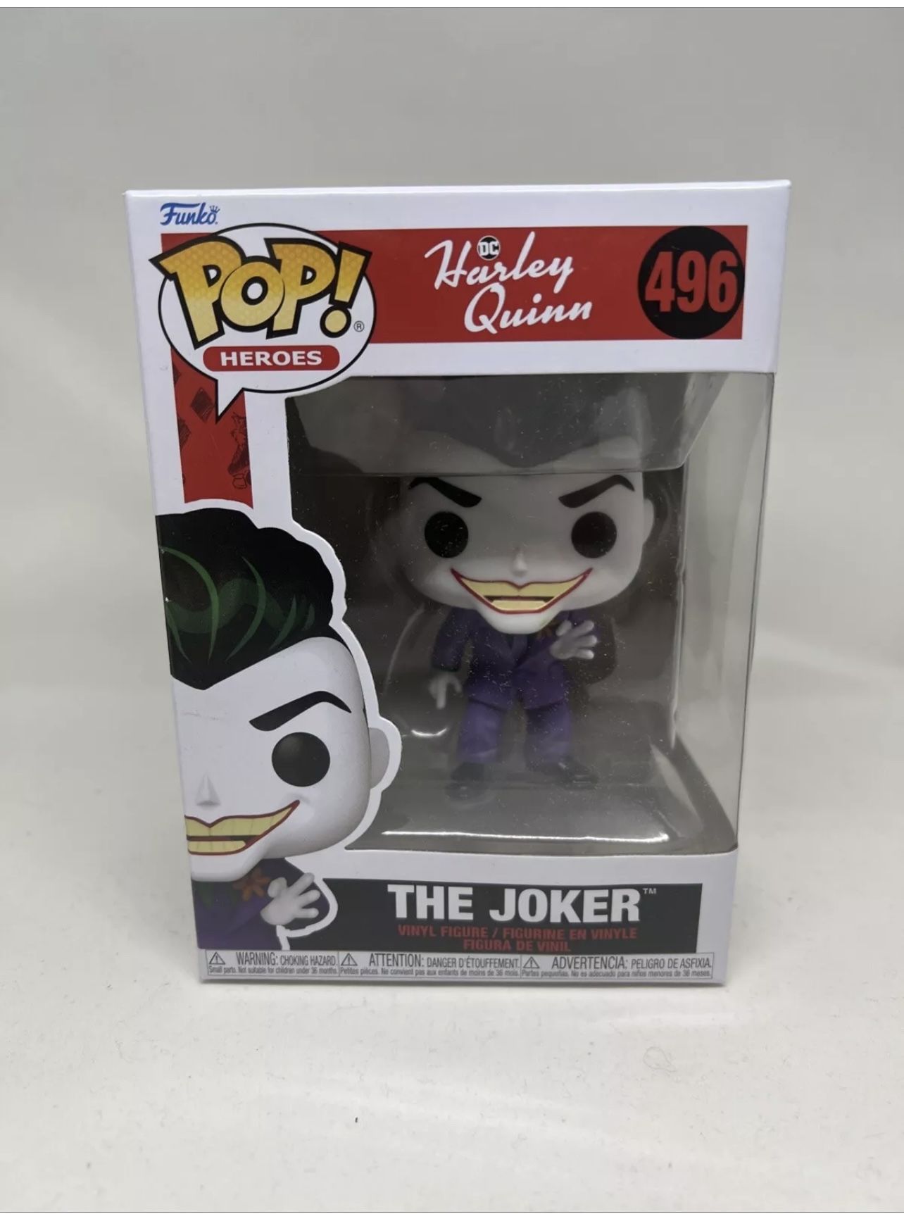 Pop! Heroes: DC - The Joker #496