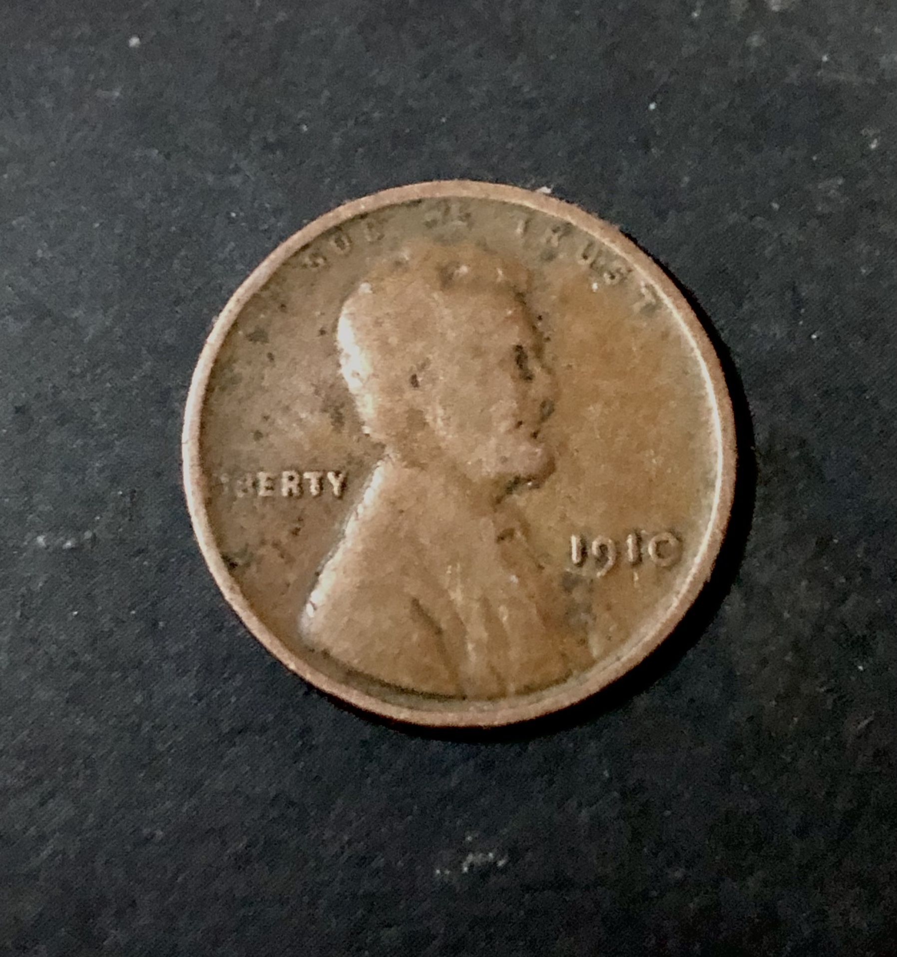 1910 Lincoln Wheat Penny