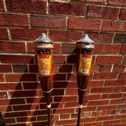 🔥 NEW TIKI BRAND BAMBOO TORCHES – 2 FOR $15! 🔥