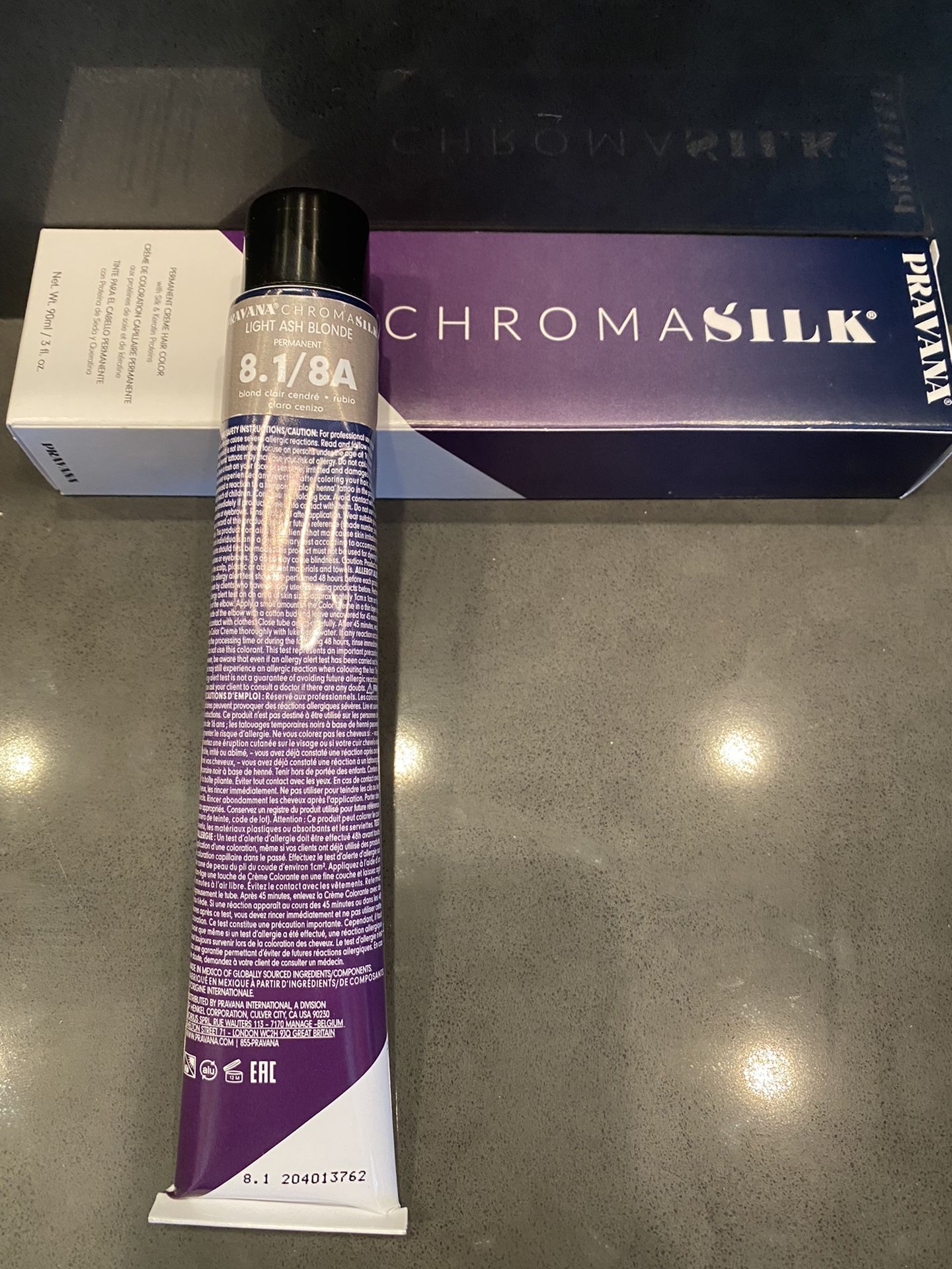 Pravana Hair Color - Light Ash Blonde 8.1/8A