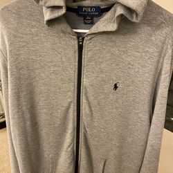 Boys Polo Hoodie (size X-Large)