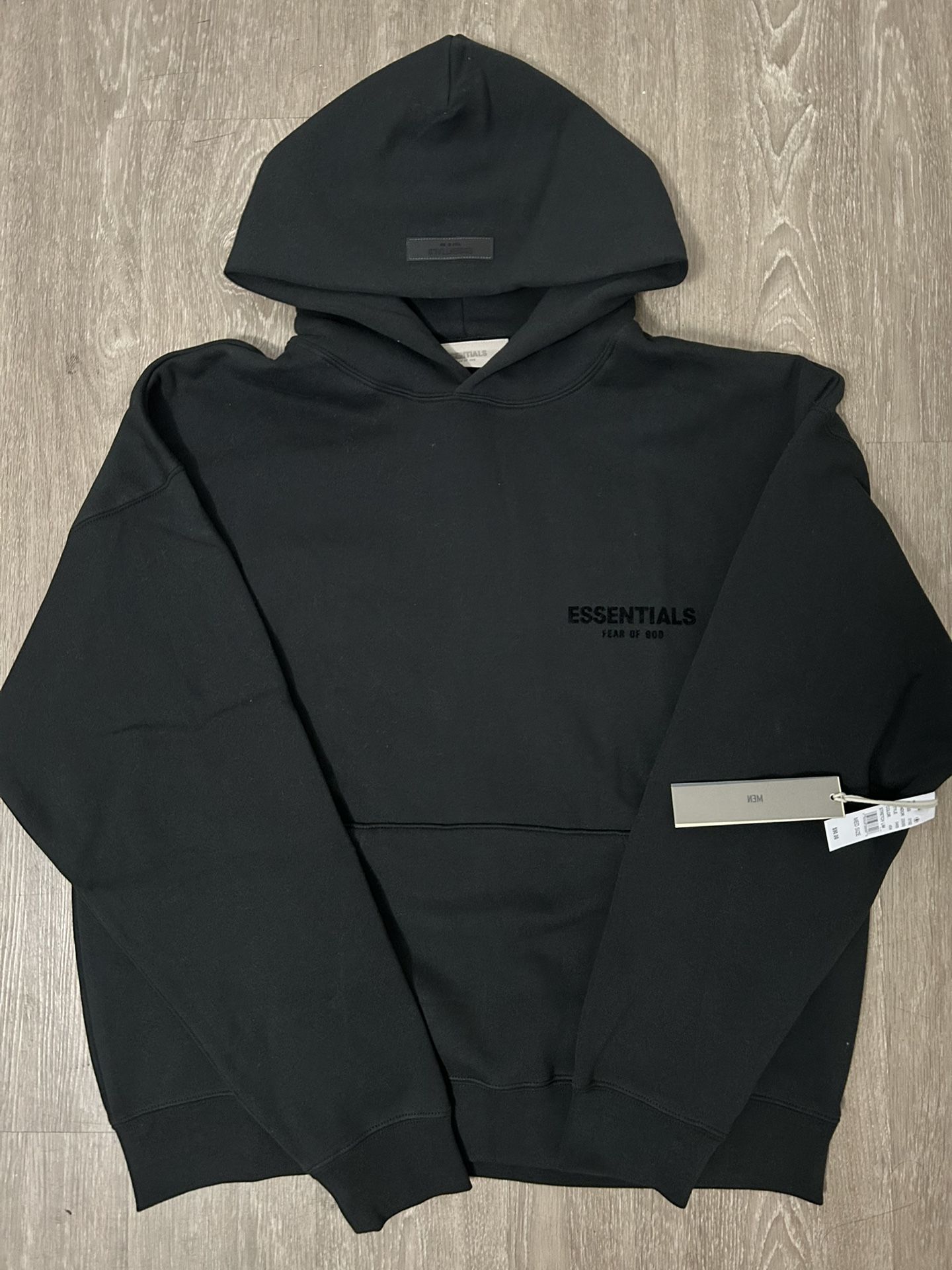 Black Essential Hoodie