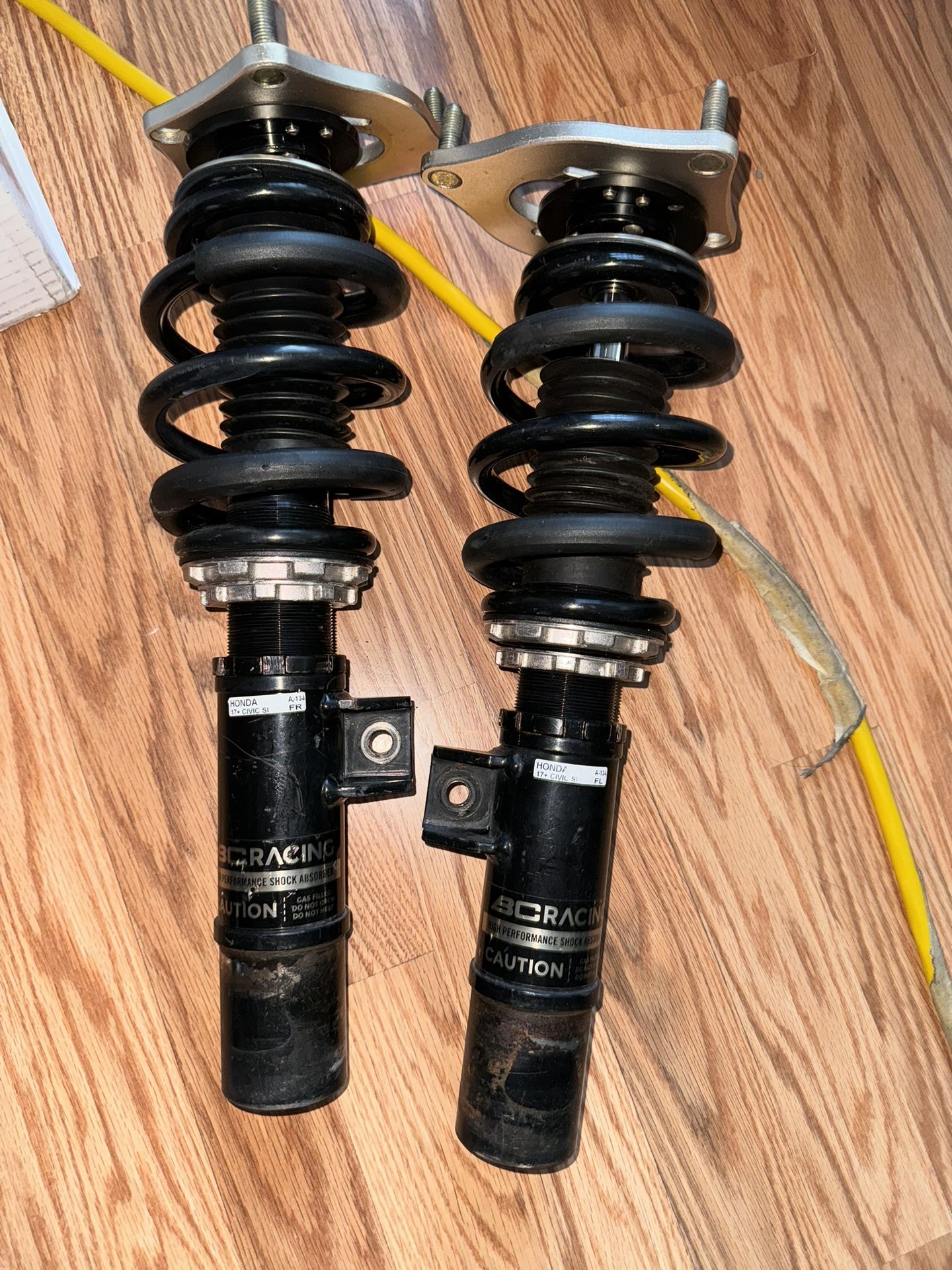 BC Racing Coilovers 16-21 Civics BR Series