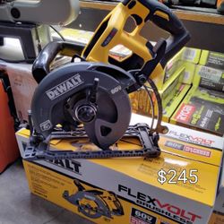 DEWALT 60V FLEXVOLT CORDLESS CIRCULAR SAW 7 1/4 IN NEW 