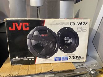 JVC CS-V627 6.5" 2-Way Car Speakers