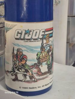 G.I. Joe A Real American Hero 1986 Thermos