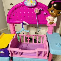 Disney Doc McStuffins Baby All-in-One Nursery Kids Play Station