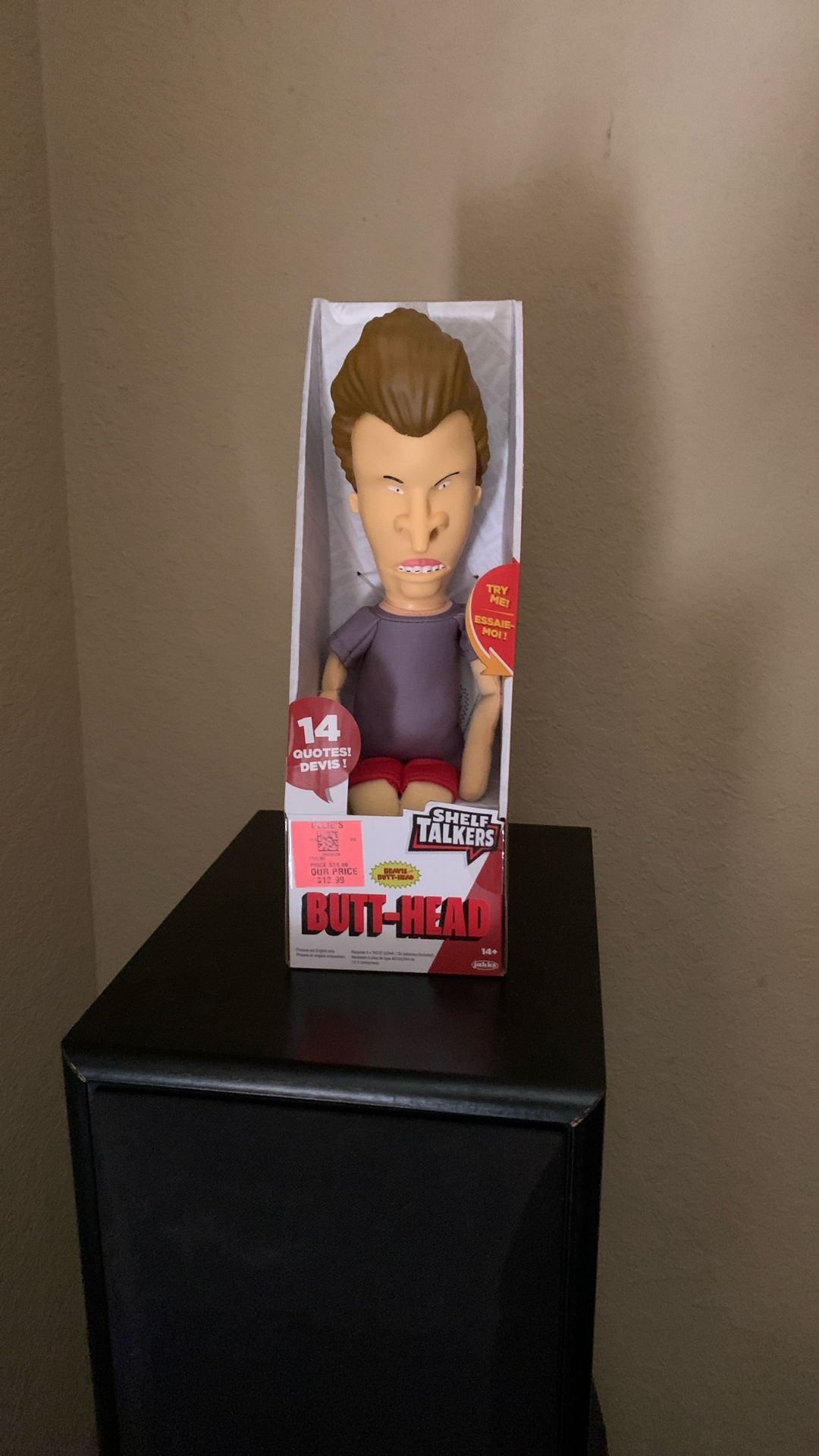 Butt-Head Shelf Talker