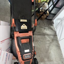 Black And Decker Electric Mower