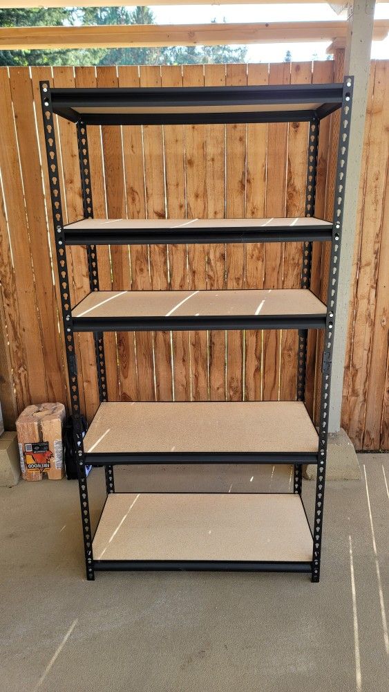 Metal Garage Shelving 3'x6'x18"