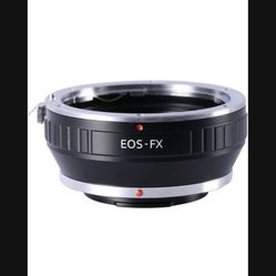 K&F Concept Lens Mount Adapter EOS EF/EFS Lens to Fuji FX Mount X-Pro1 X Camera X-Series Mirrorless Cameras