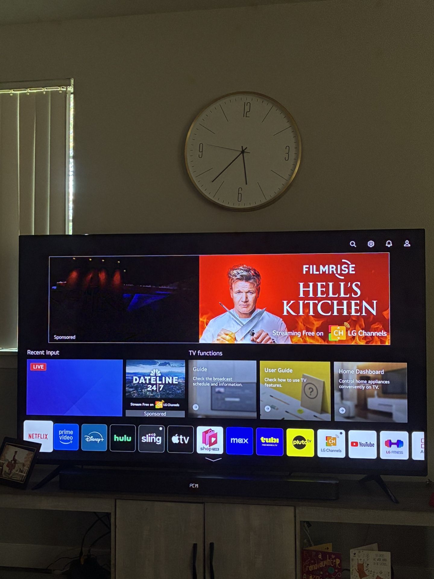 65inches LG TV