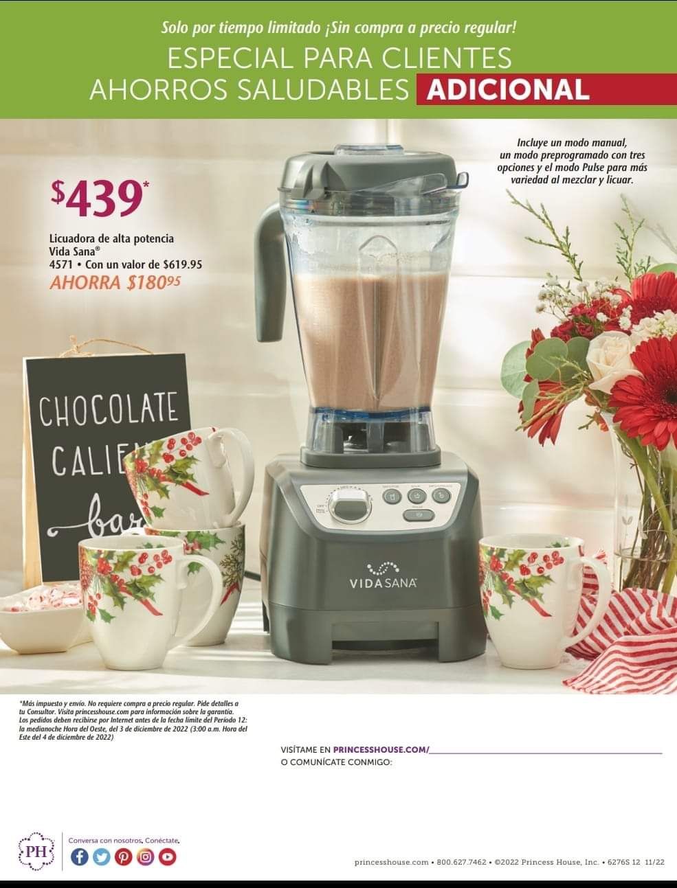 Licuadora a precio especial de princess house - Mixers & Blenders