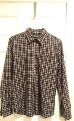 Wolf and Man flannel button down