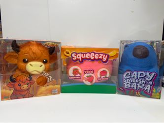 Highland Cow, Peach Squeeezy, Capy Smoosh A Bara, Sugar Swaps - $15 Each Firm!!!